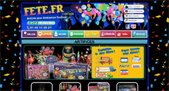 Desktop Screenshot of feu-artifice.com