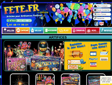 Tablet Screenshot of feu-artifice.com
